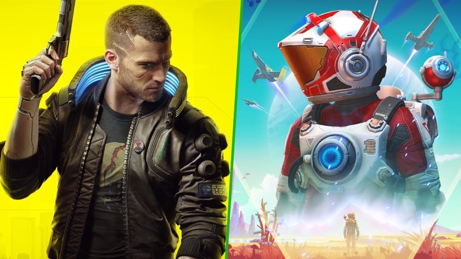 Random: Cyberpunk 2077 Jokes About Fixing Games 'Later' With No Man's Sky Creator Sean Murray